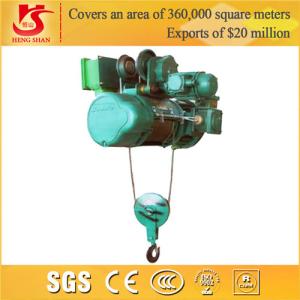 Quality Single and double speed wire rope 10t electric hoist wholesale