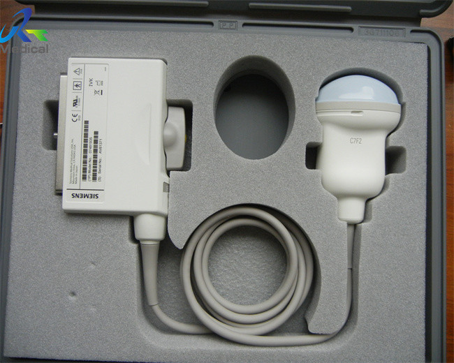 C7F2 3D 4D Curved Array Ultrasound Transducer Probe Acuson Antares Medical