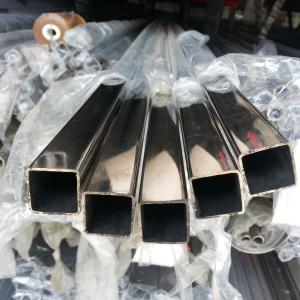 China SS Square Pipe / SS Rectangle Pipe Tube 201 304 SS Pipe Bright Polishing for Outdoor Structure on sale