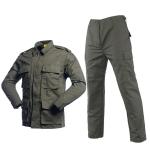 Camouflage Suit for Training 65% Polyester 35% Cotton Material Breathable and