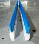 PBT Filament Gate Shockproof Flat Lath Metal Channel Strip Brushes
