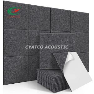Quality 15mm Thickness Sound Proof Felt Wall Panels For Classroom Class El wholesale