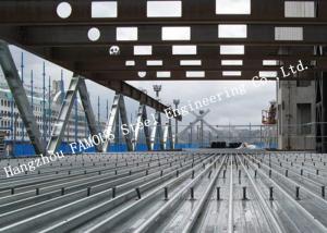 Quality Bondek Alternative Q345 0.8-1.5mm Galvanized Metal Decking wholesale