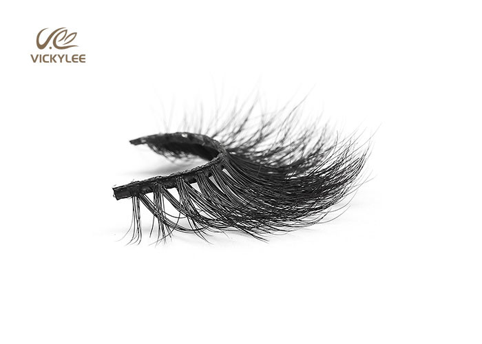 Curly Natural Black 32MM Natural Fake Eyelash Extensions