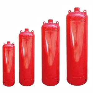 Quality Xingjin Steel FM200 Cylinder 40-180L Capacity Red Fire Suppression System wholesale