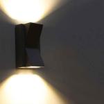 New design up down lighting 2*3W 3W COB outdoor wall light LED with 3 years