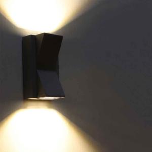 Quality Modern Wall Mounted Die Cast Aluminum Cube Box Waterproof IP65 cob LED Outdoor Wall Light wholesale