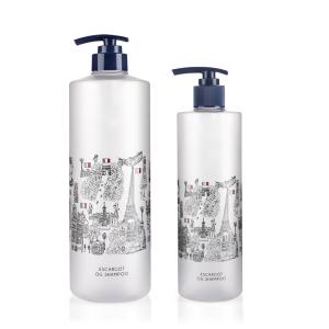 Quality 500ML 1000ML Plastic Shampoo Bottles With Pump Custom Logo wholesale