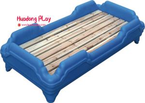 Quality Space Saving Plastic Furniture CE Certificate 138*62*26cm Anti UV Blue Color wholesale
