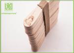 Wide Ice Cream Wooden Sticks Engraved Wooden Spoons OEM / ODM Avaliable