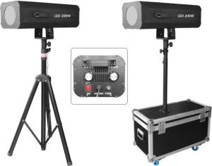 China Professional Follow Spot Lamp , 200W LED Follow Spot Light For Stage Show Event on sale