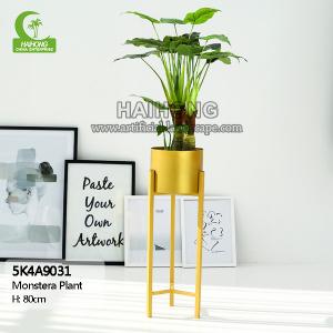 Quality 2021 Lifelike Artificial Monstera Plants Of North Europe Style wholesale