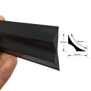 Quality 30mmx3.2mm PVC Vinyl Capping Strips and Cove Former for Professional Flooring Solutions wholesale