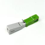 SC / APC Fiber Optic Connectors Fast Assembly 0.3db Insertion Loss