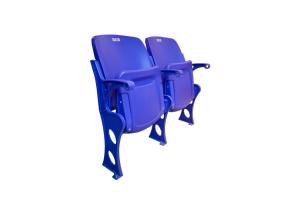 Quality UV Resistant HDPE High Back Folding Plastic Stadium Chair wholesale