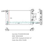 16400-6A300 Diesel Generator Radiator Alloy Radiator FOR TOYOTA 00- Corolla