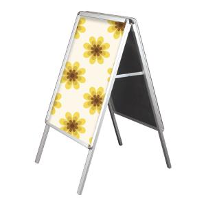 Quality Outdoor Free Standing Frame Sign Double Sided OEM Retail Poster Display wholesale