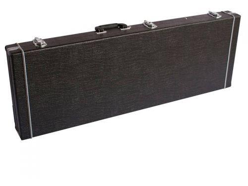 Wood Structure Universal Bass Guitar Case , Premium Leather Lining Universal