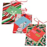 Colorful Plastic Gift Wrap Bags For Christmas Party