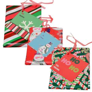 Quality Colorful Plastic Gift Wrap Bags For Christmas Party wholesale