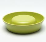 Blue Commercial Bamboo Pet Bowl , Non - Skid Bamboo Dog Feeder Oem Service
