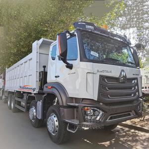 Quality HOWO NX RIGHT OR LEFT HAND DRIVE 320-400HP SECOND HAND TIPPER TRUCK 12 WHEEL 8X4 MINING DUMP TRUCK Fuel Tank 400L wholesale