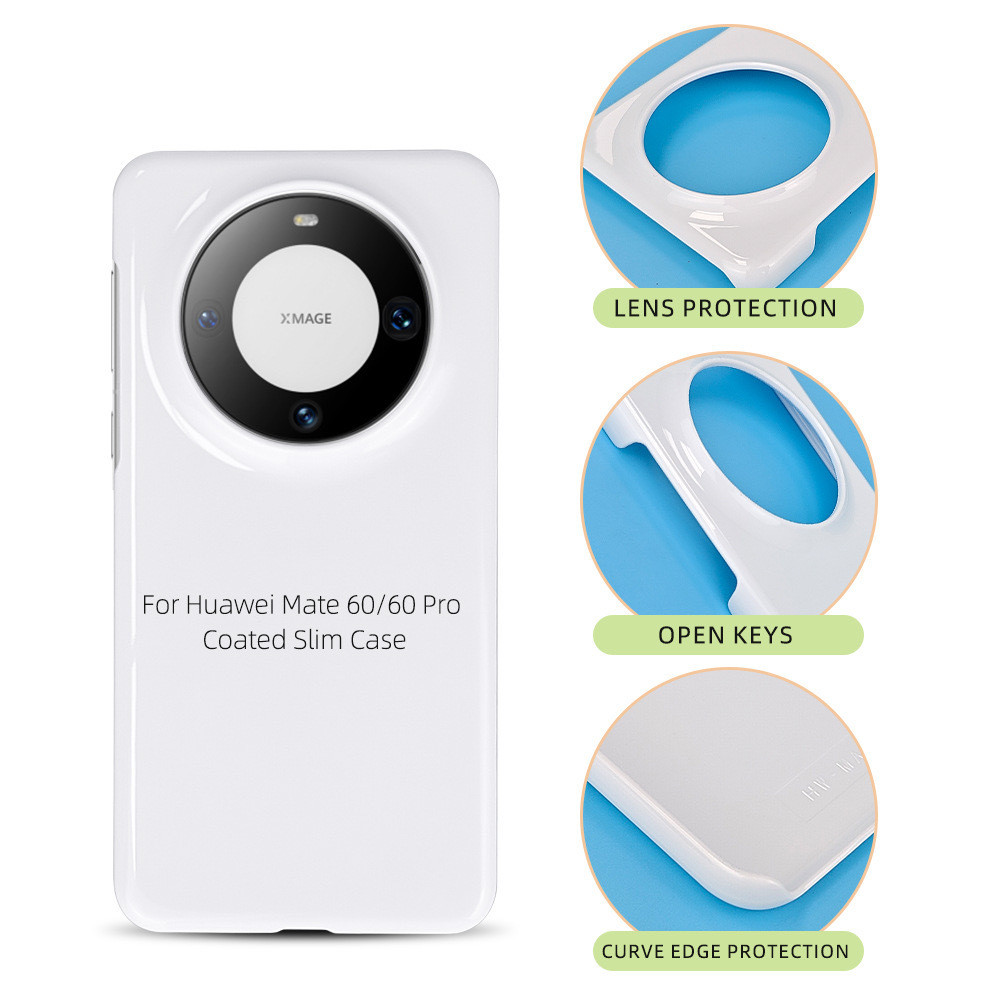 3D Sublimation PC Coated Slim Phone Cases For Huawei Mate 60 Pro
