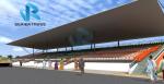 Layer Steel Bleachers Mobile Grandstand Folding Bleachers with stadium seats