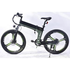 Quality 264lbs Folding Mountain E Bike , Pedal Assist Full Suspension Mountain Bike wholesale