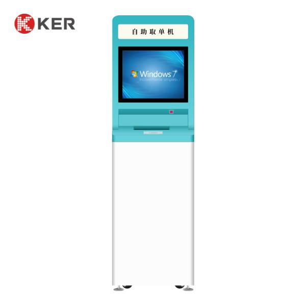 Cheap Self Printing KER 19 Inch Hospital Self Service Kiosk for sale