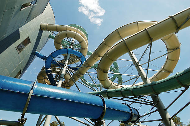 1 Water Park Slide Load 1Rider/Slide Shipment Ship By Sea