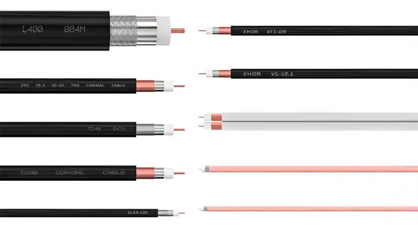 5dBi Gain 50ohm Low Loss RG58 Coaxial Cable for Active Optical Cables at Competitive