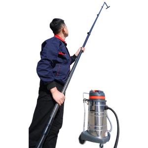 Quality 40FT Carbon Fiber High Reach Gutter Cleaning Pole Best for Industrial Use Maximum Reach with Stability wholesale