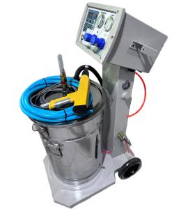 Quality 59*38*102cm Chinese Automatic Powder Coating Machine with Customers Local Voltage wholesale