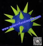 Lighting Inflatable Spiky Star Decoration , Inflatable Spiky Ball