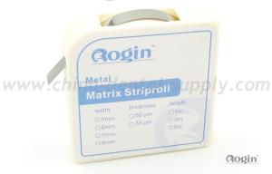 Quality Stainless Steel Dental Sectional Matrix System Matrix Strips 3m / Roll wholesale