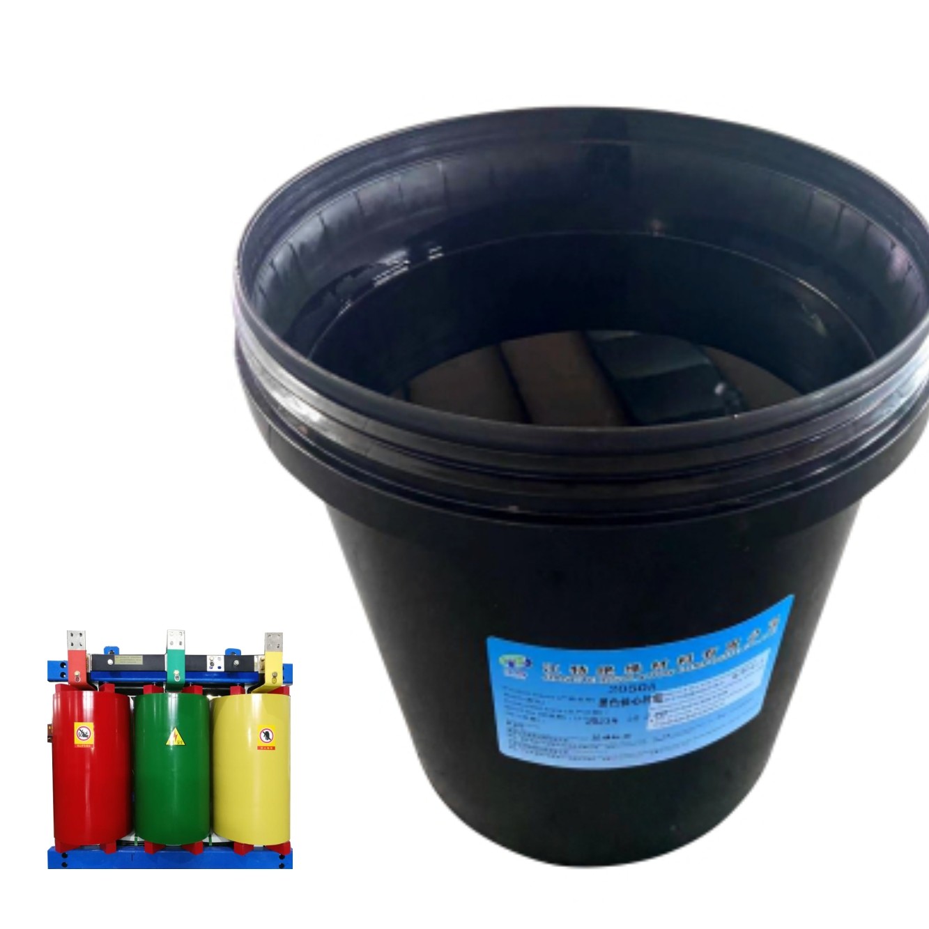 Transformer stacked iron core need the Coating Epoxy Resin for Electric oil transformers