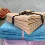 Coloured Cotton Ribbon Towel Gift Sets