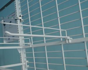 Quality Metal Gridwall Shelf Display And Storage 600mm Width 1800mm Height wholesale