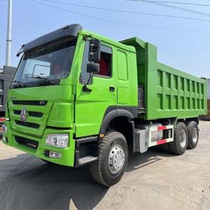 China Howo Brand 6x4 Dump Truck 375 Horsepower Manual Transmission Diesel Fuel New Condition For Construction In Africa on sale