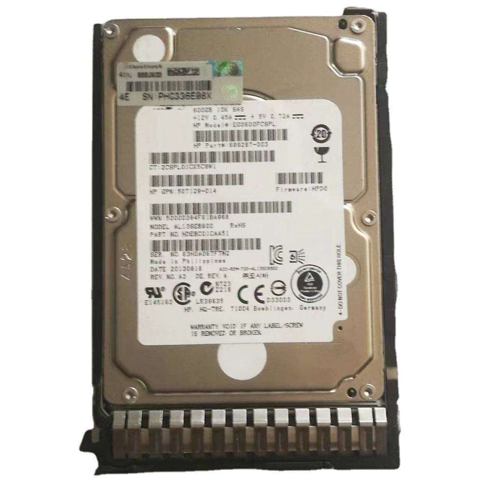 Customized 600G Server HDD 8MP93 600GB SAS 10K 2.5inch 6Gbps Hard Disk Drive For Dl PowerEdge Server Parts