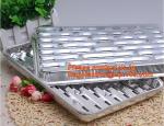 Kitchen Artifact Barbecue Box Aluminum Foil Bowl, Restaurant Anti-Leakage