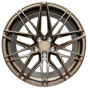 Quality Matt Bronze Forged Rims Car Alloy Wheel Rim 18''19''20''21 Inch Forged Rims For Sports Car wholesale