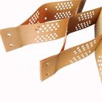 330mm-1000mm Welding Distance Smooth Textured Perforated HDPE Geocell for