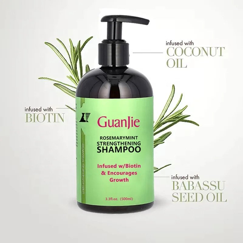 Organic Rich Conditioning Hair Highly Nutritious Argan Oil Shampoo And Conditioner Biotin Collagen Rosemary Mint OEM