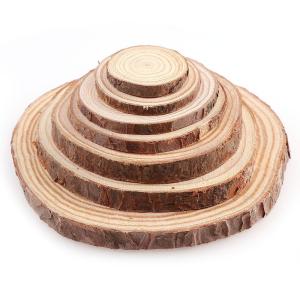 Quality 16CM Unfinished Natural Wood Slices Wooden Discs Crafts wholesale