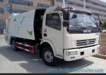 4cbm--6cbm Garbage Compactor Truck Dongfeng Chassis 4x2 Q235 Carbon Steel Tank