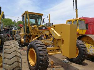 Quality 140k Used Motor Grader 185hp Engine Power Original Paint wholesale