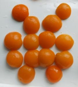 Quality 2650ml Canned Apricot Halves In Light Syrup Golden Sun wholesale