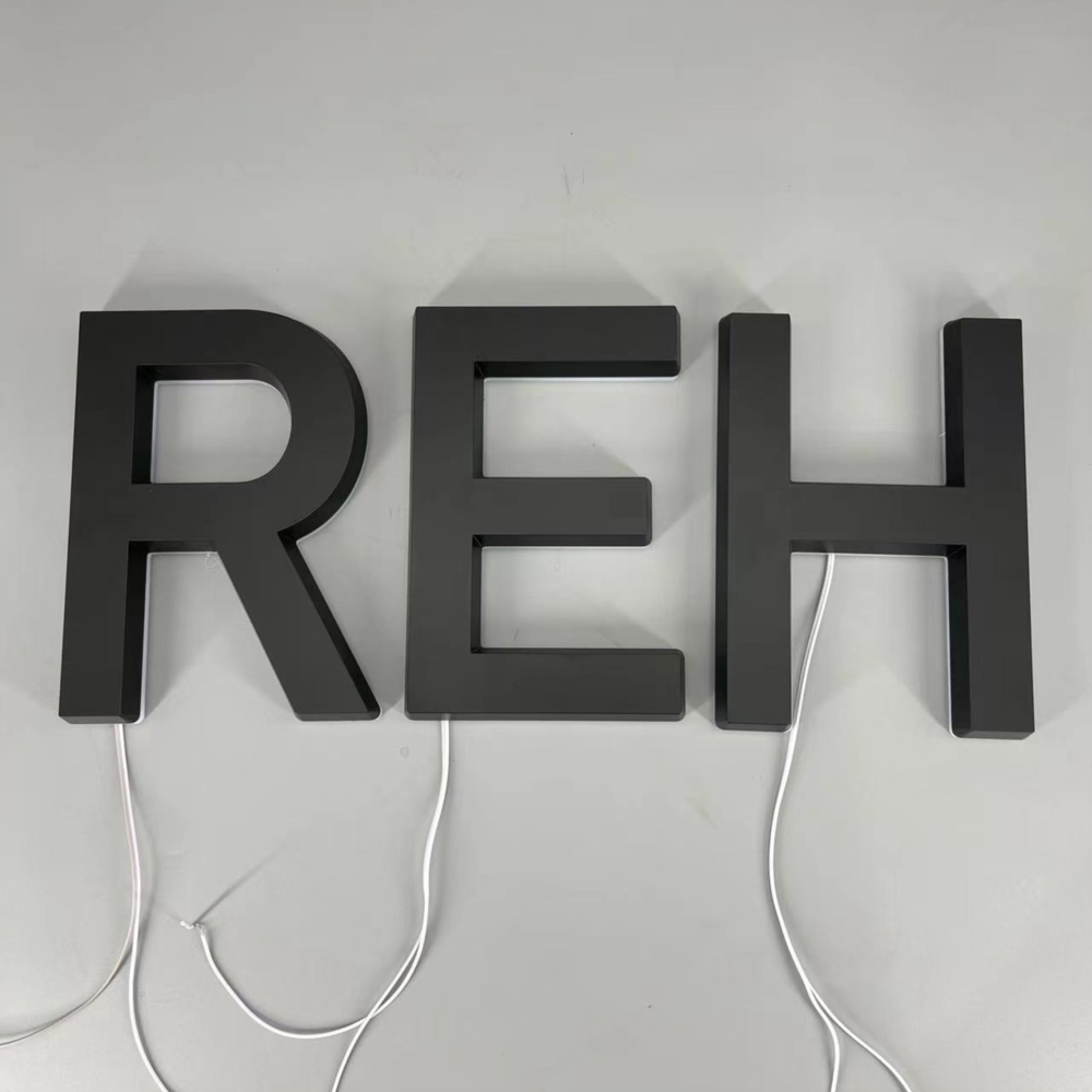 Channel Letter 3d Backlit Led Sign Metal Acrylic Letters Luminous Words